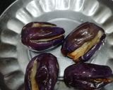 A picture of step 1 of Bharli Vangi.