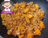 Foto langkah ke 6 dari resep Vegan Pumpkin Rice alaMetut 👩‍🍳.
