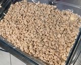 Une image de l'étape 8 de Crozets de sarrasin au lard, crème et grana padano.