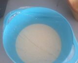 A picture of step 5 of Big Messy Loaded American-Style breakfast pancakes.