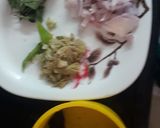 A picture of step 1 of Meen vattichatu.