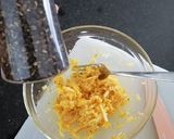 A picture of step 1 of Cheddar Carbonara.