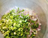 รูปขั้นตอนการทำที่ 1 ของ ไข่เป็ดลุยสวน 🪴/ พล่าไข่ลาวา 🥚 / Spicy salad with lava eggs 🥚
