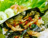 Foto langkah ke 1 dari resep Nasi Bakar sambal Teri.