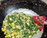 A picture of step 4 of Cheesy Spinach Corn Sandwich.