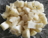Foto del paso 7 de la receta: Ensalada de yuca y aguacate con mayonesa de hierbabuena