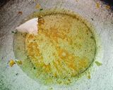 A picture of step 2 of Broccoli fry.