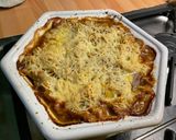 Une image de l'étape 8 de Gratin de fèves au bœuf façon hachis Parmentier.