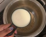 A picture of step 1 of Creamy steel cut oats.