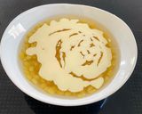 A picture of step 3 of Sweet Mung Beans Pudding with Coconut Milk (Toa Suan).