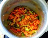 A picture of step 4 of Simple vegetable pulao |pressure cooker pulao.