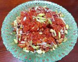 A picture of step 4 of Gajar ka halwa.