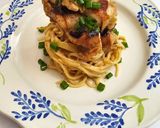 Foto langkah ke 6 dari resep Creamy Mala Fusion Pasta.