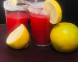A picture of step 5 of Melonade🍉🍋.