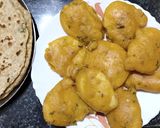 A picture of step 3 of Potato pakoda.
