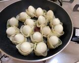 A picture of step 6 of Easter Gyoza Dumplings.