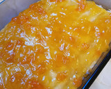 A picture of step 5 of Apricot Squares.