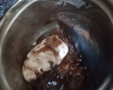 A picture of step 2 of Crinkle top Fudgey Brownie 😋 😍.