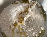 A picture of step 1 of Parda paneer biryani.