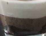 Coffee chocolate mousse with whipped cream recipe step 3 photo