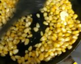 A picture of step 2 of Cheesy Masala Corns.