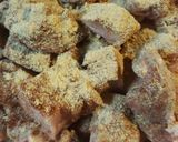 A picture of step 1 of Sorrel and Pork Stew.