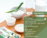 Foto langkah ke 1 dari resep Bubur Sumsum Matcha.