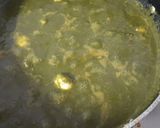 A picture of step 7 of Hariyali Mushroom Paneer.