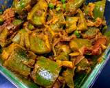 Capsicum (Shimla mirch) Besara....Tastes like Pickle recipe step 5 photo