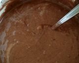 Kakaós kefires piskóta meggyel, vaníliapudinggal recept fázis 5 fotója