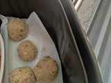 Polpette di broccoli in friggitrice ad aria