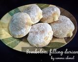 Foto langkah ke 8 dari resep Donat / Bomboloni filling durian.