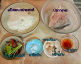 รูปขั้นตอนการทำที่ 1 ของ ปลากะพงทอดขมิ้น