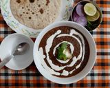 A picture of step 5 of Dal Makhani.