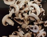 A picture of step 2 of A plain Mushroom Omelette.