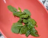 A picture of step 1 of Watermelon mint squash.