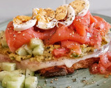 Foto del paso 5 de la receta: Torrada de salmón completa