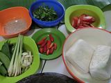 Papais Tahu & Teri medan (masakan Sunda)