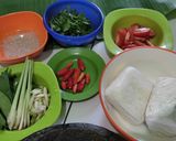 Foto langkah ke 1 dari resep Papais Tahu & Teri medan (masakan Sunda).