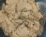 A picture of step 2 of Eggs 🥚besan semolina halwa.