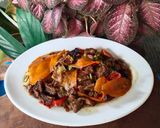 Foto langkah ke 3 dari resep Dendeng Itik Asam Manis Pedas.