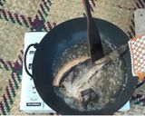Foto langkah ke 4 dari resep Cacapan Hampalam Limau Kuit Garih Haruan.