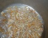 A picture of step 1 of Karhi pakora.