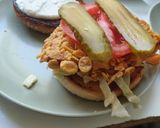 Supreme Crispy Chicken Sandwich 👌🍔 recept fázis 8 fotója
