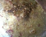 A picture of step 5 of Arabs love pilau and they make it in many ways....