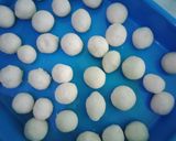 Foto langkah ke 4 dari resep Cilok Polosan Bumbu Kacang.