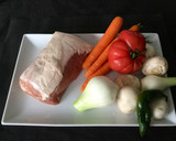Foto del paso 1 de la receta: Asado de lomo y verduras en horno a baja temperatura