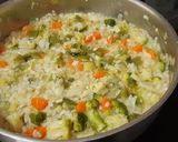 Foto del paso 6 de la receta Risotto de verduras al roquefort