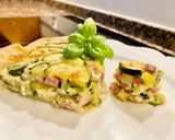 Foto del paso 17 de la receta Pastel con calabacín y salchichas “sin glúten”(Cake with zucchini and “gluten-free” sausages)