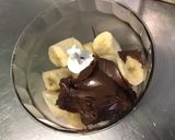 Une image de l'étape 3 de Gâteau roulé chocolat banane.